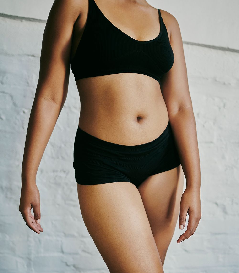 cleveland medspa model with hands at sides