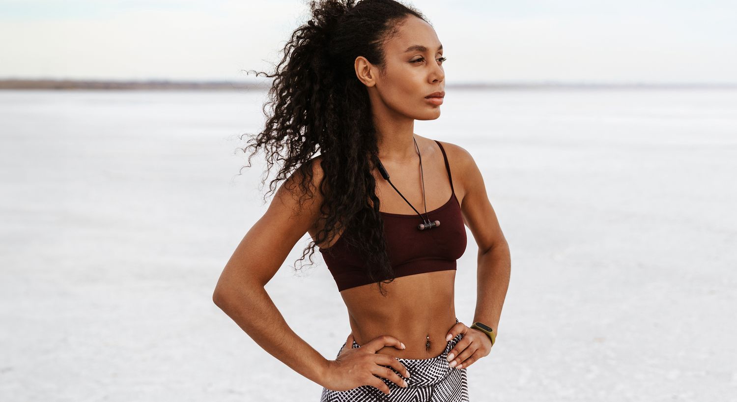 north olmsted body contouring model with black hair