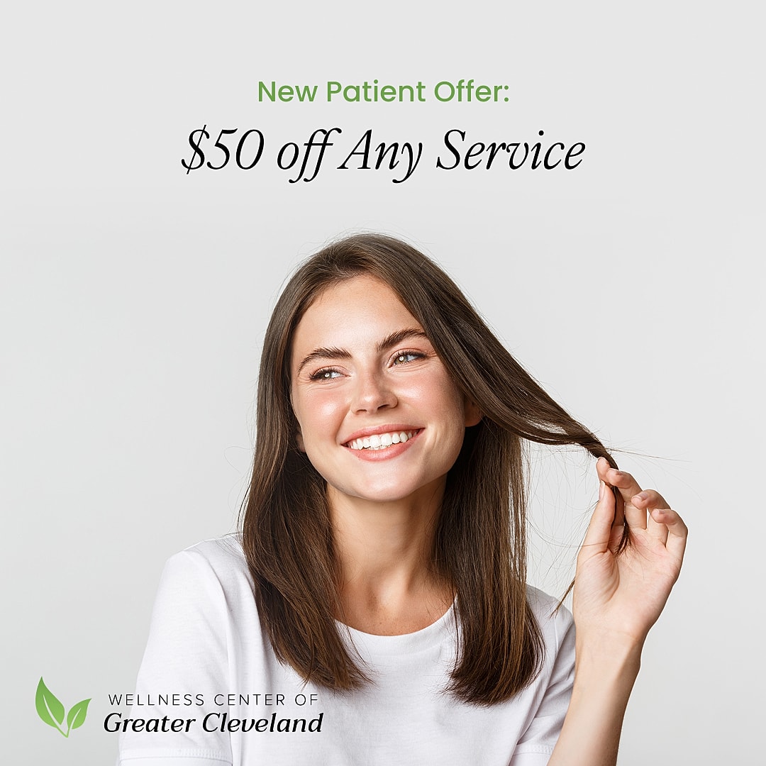 New patient offer, $50 off any service